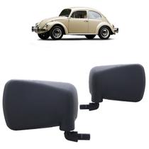 Retrovisor Externo Fusca 1959 A 1996 Carcaça Preta