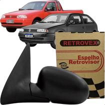 Retrovisor Externo Gol Parati Bola 95/98 Saveiro Bola 97/98 S/ Controle Le 2 Portas