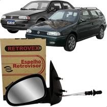 Retrovisor Externo Gol Parati Bola 95/99 Saveiro Bola 97/99 C/ Controle Le 4 Portas