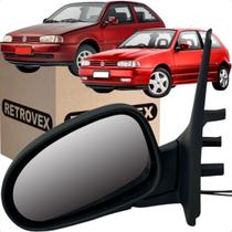 Retrovisor Externo Gol Parati G2 95 a 99 Saveiro 97 a 98 com Controle Ld 2p