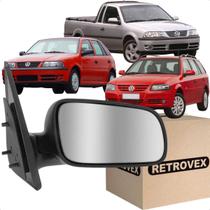 Retrovisor Externo Gol Parati Saveiro G3 00/05 4 Portas sem Controle Ld