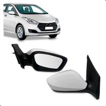 Retrovisor Externo Hb20 2012 a 2019 Branco EletricoBR Retrovisor Externo Hb20 2012 a 2019 Branco EletricoBR