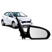 Retrovisor Externo HB20 2020 2021 2022 2023 Eletrico 03 Fios