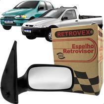 Retrovisor Externo Palio 96/02 Strada 96/00 S/ Controle Ld 2p