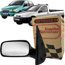 Retrovisor Externo Palio 96/02 Strada 96/00 S/ Controle Le 2p