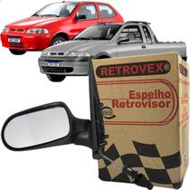Retrovisor Externo Palio Fire Strada 01/03 C/ Controle Le 2p