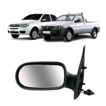 Retrovisor Externo Palio/strada 04/07 2p Controle Manual Lado Esquerdo Direito
