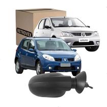 Retrovisor Externo Sandero 06/08 Logan 07/09 C/ Controle Ld Retrovisor Externo Sandero 06/08 Logan 07/09 C/ Controle Ld