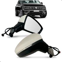 Retrovisor Externo Tiguan 2017 a 2021 Eletrico Com Pisca