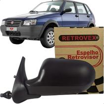 Retrovisor Externo Uno Mille Economy 11/14 com Controle Le 4p