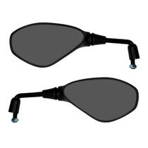 Retrovisor F800 Haste Longa 90 Graus Honda Rosca M10 Par