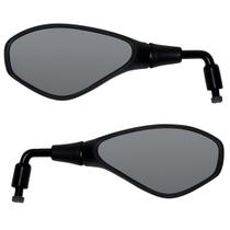 Retrovisor F800 Haste Rebaixada 90 Graus Honda Rosca M10 Par