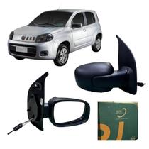 Retrovisor fiat uno vivace 2011 a 2021 original com controle 4 portas direito