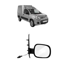 Retrovisor Fiorino 2015 2016 2017 2018 2019 2020 2021 2022 2023 com Controle Lado Direito