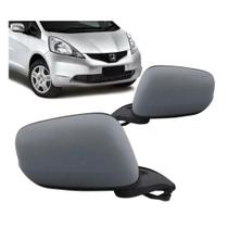 Retrovisor Fit 2008 2009 2010 2011 Eletrico Sem Pisca Primer
