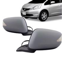 Retrovisor Fit 2009 2010 2011 A 2014 Eletrico Com Pisca
