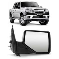 Retrovisor Fixo C/ Capa Preta Ranger 2010 A 2012