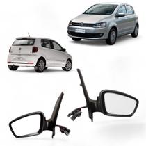 Retrovisor Fox 2011 a 2014 Controle Eletrico e Seta Esquerdo
