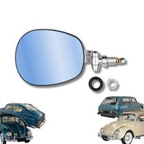 Retrovisor Fusca Convexo Azul Modelo Original Raquete Retrovisor Fusca Convexo Azul Modelo Original Raquete