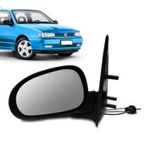 Retrovisor Gol Bolinha 4 portas 1995 1999 c/controle Lado Esquerdo Motorista
