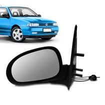 Retrovisor Gol Bolinha 4 portas 1995 1999 c/controle Lado Esquerdo Motorista