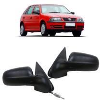 Retrovisor Gol G3 4 Portas 1999 2000 2001 2002 2003 2004 Preto Acabamento Texturizado Com Controle Retrovisor Gol G3 4 Portas 1999 2000 2001 2002 2003 2004 Preto Acabamento Texturizado Com Controle