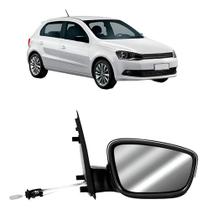 Retrovisor Gol G6 G7 G8 2013 Ate 2023 Texturizado Controle Sem Seta