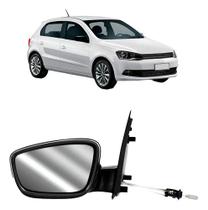 Retrovisor Gol G6 G7 G8 2013 Ate 2023 Texturizado Controle Sem Seta