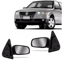 Retrovisor Gol Parati Saveiro G4 2006 2007 2008 2009 2010 2011 2012 2013 2 Portas S/ Controle