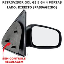 Retrovisor Gol Saveiro Parati G3 G4 1999 a 2008 4P Fixo LD