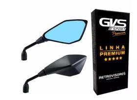 Retrovisor GVS Kawasaki Z400 Lente Convexa Azul Rosca Honda - GVS Premium Retrovisor GVS Kawasaki Z400 Lente Convexa Azul Rosca Honda - GVS Premium
