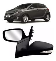 Retrovisor Hb20 2012 2013 2014 2015 Com Pisca E Elétrico Esquerdo