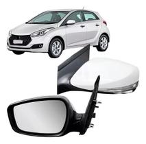 Retrovisor Hb20 2012 A 2019 Elétrico Retrátil Branco Oferta