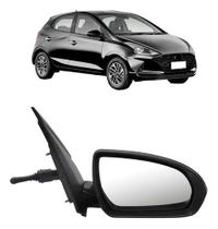 Retrovisor Hb20 2020 A 2022 Com Controle - Capa Texturizada