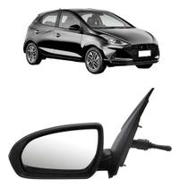 Retrovisor Hb20 2020 A 2022 Com Controle - Capa Texturizada