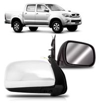 Retrovisor hilux sw4 srv 2005 a 2011 eletrico cromado