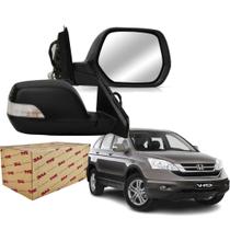 Retrovisor Honda Crv 2007 2008 2009 2010 2011 2012 Elétrico Com Pisca Tyc