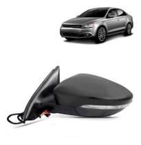 Retrovisor Jetta 11 A 18 Termico Eletrico Com Pisca Asferico