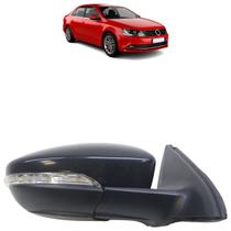 Retrovisor Jetta 2011 2012 2013 2014 2015 2016 2017 2018 2019 Elétrico Retrátil Com Pisca