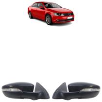 Retrovisor Jetta 2011 2012 2013 2014 2015 2016 2017 2018 2019 Elétrico Retrátil Com Pisca