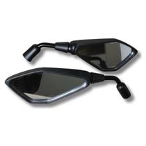Retrovisor Kawasaki Z400 Z800 Z1000 Haste Curta Lente Convex Retrovisor Kawasaki Z400 Z800 Z1000 Haste Curta Lente Convex