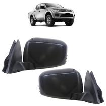 Retrovisor L200 2007 2008 2009 2010 2011 Preto Acabamento Liso Texturizado