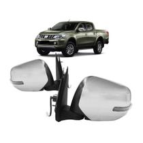 Retrovisor L200 Triton 2014 2015 A 2019 Eletrico Com Pisca