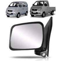 Retrovisor lado esquerdo towner hafei 2006 a 2013 suporte metal