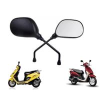 Retrovisor Lead 110 Honda Par Espelho Original Rosca 8m Awa