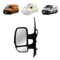 Retrovisor manual braço curto renault master 2014 a 2025 lado esquerdo com pisca Retrovisor manual braço curto renault master 2014 a 2025 lado esquerdo com pisca
