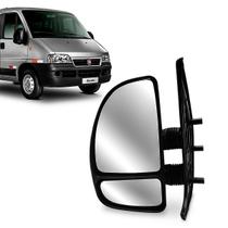 Retrovisor Manual Ducato Boxer Jumper 03 a 14 Lado Esquerdo Motorista