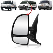 Retrovisor manual ducato boxer jumper 2003 a 2017 lado esquerdo Retrovisor manual ducato boxer jumper 2003 a 2017 lado esquerdo