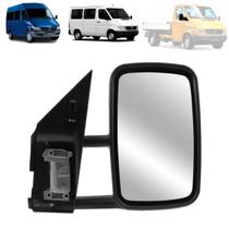 Retrovisor manual mercedes benz sprinter 1997 a 2012 lado direito 9018100216
