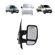 Retrovisor manual renault master 2014 a 2025 (com pisca) (braço curto) (sem desembaçador) (com sensor) lado direito - ll01-60-004